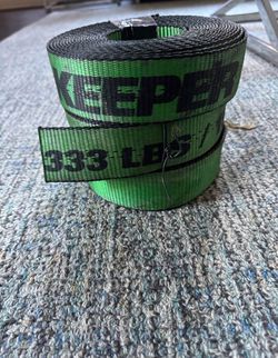 Keeper Heavy-Duty Tie-Down Straps (Set of 3 – 3,333 lb Capacity)