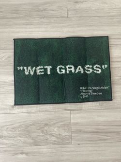 ✨ New “Wet Grass” IKEA Virgil Abloh rug (15” x23”)
