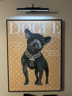 French bulldog wall art