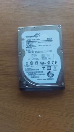 SeaGate 500GB Thin SSHD Storage Hard Drive