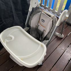 High Chair With Locking Wheels