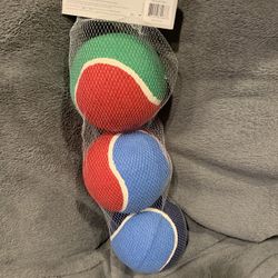 3.  25 Inch Tennis Balls.  The Tennis Balls Are Safe For That Big Dog.  They Can Swallow The Smaller Tennis Balls