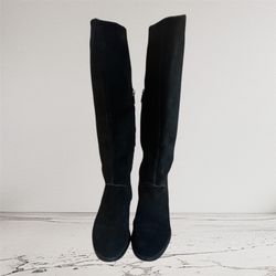 UGG Women’s Gracen Tall Boots In Black Suede Size 7 Originally $250.00 