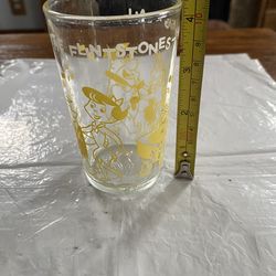 1962 Flintstones Drinking Glass