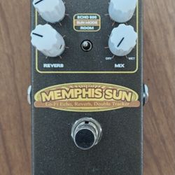Keeley Memphis Sun Lo-Fi Reverb, Echo and Double-Tracker Effects Pedal Mint!