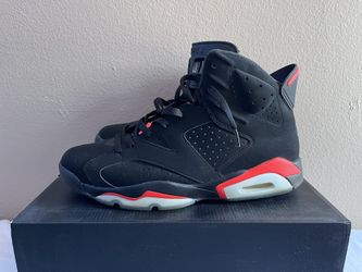 Nike Air Jordan VI 6 (Black/Infrared) 13 Used Good Condition 2019