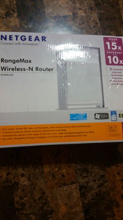 Netgear range max wireless- n router wnr 834b