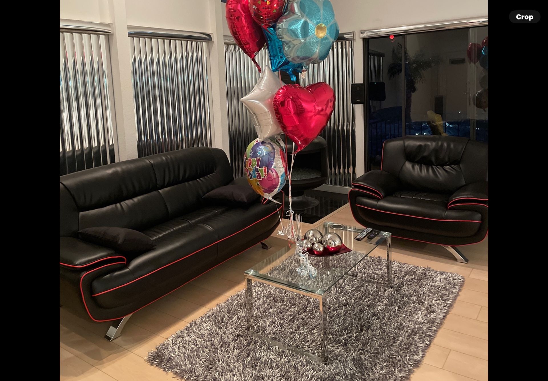 LEATHER SOFA SET MODERN CONTEMPORARY