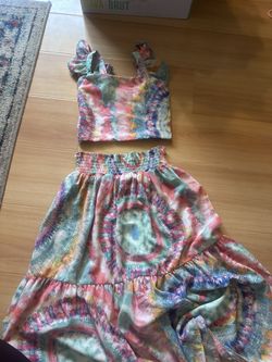 Girls Clothes Maxi Skirt Outfit Sets