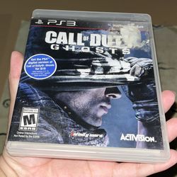 PlayStation 3 Video Games PS3 Call Of Duty Ghosts Cod