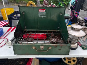 Old camp cooker