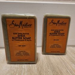 SHEA MOISTURE Raw Shea Butter Soap, 8 Ounce