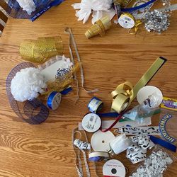 Homecoming Mum Making Supply Lot 