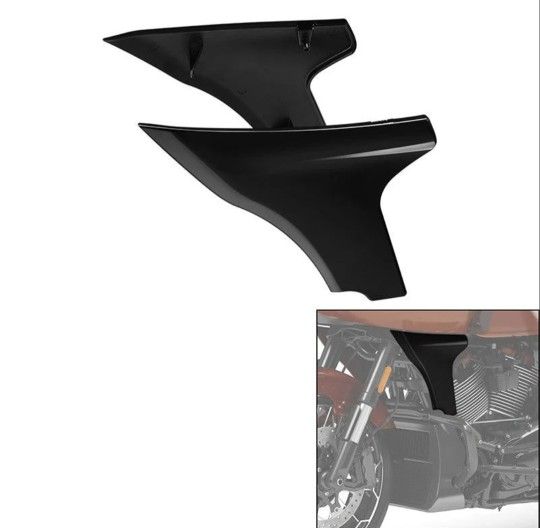 Side Spoiler Fairings Panel Protector Fit For Harley CVO Road Glide ST '23-'25