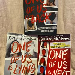 Book series “one of us is …” - Karen M. McManus