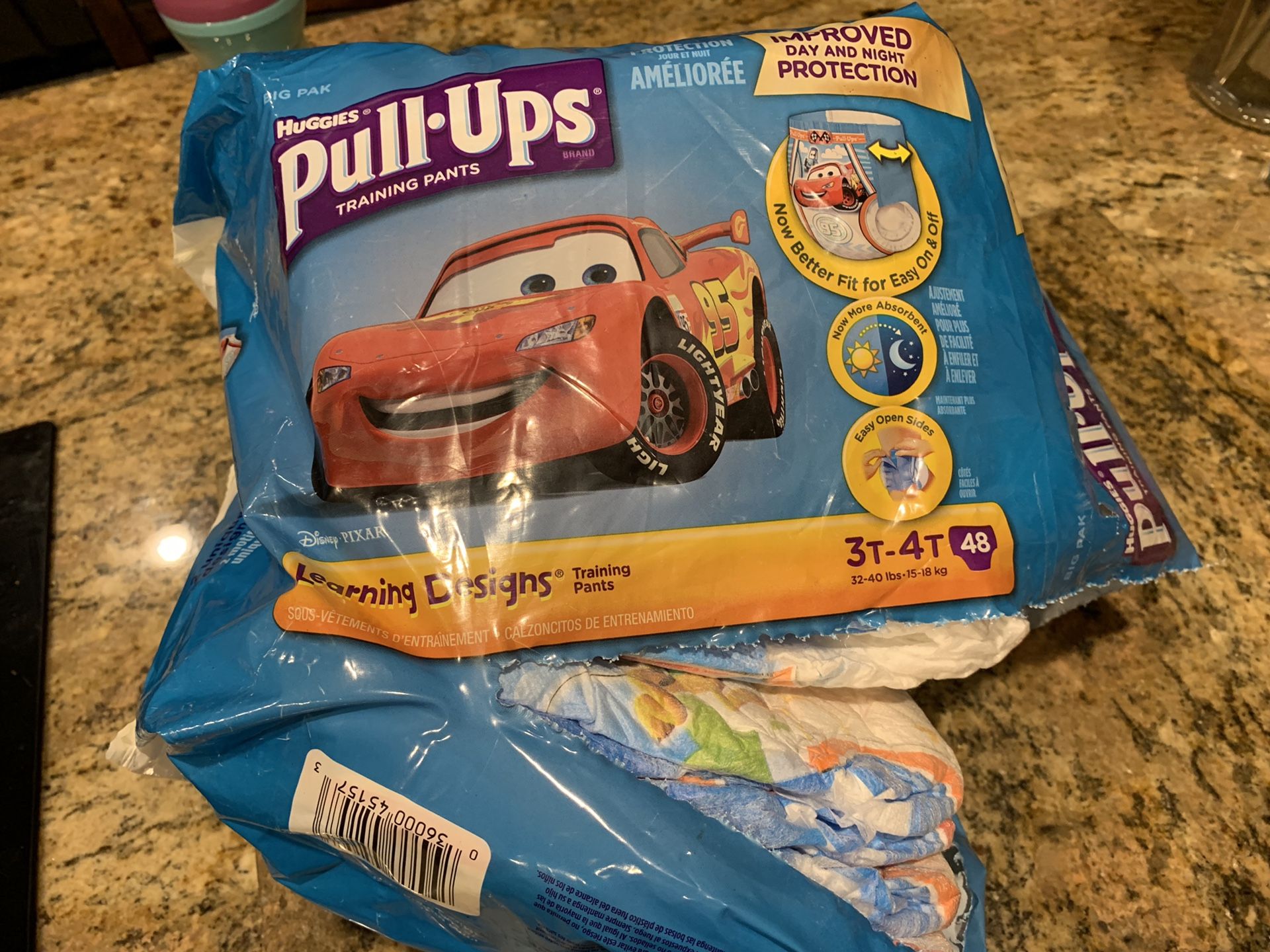 Huggies pull up diapers 3t-4t