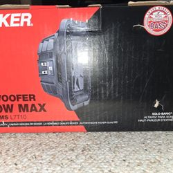 KICKER(L7T10) Subwoofer 10" [brand new]