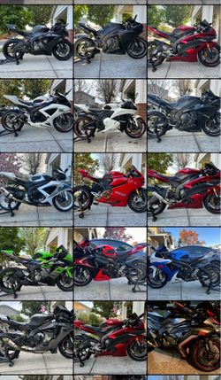 GSXR R6 CBR ZX6R R1