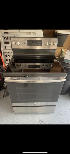 Ge Stainless Steel Stove 