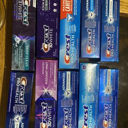 Toothpaste Crest $2 Each 