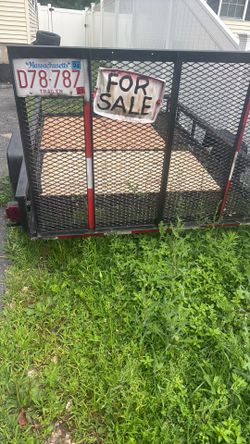 5 x 8 single axle trailer