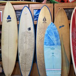 Used Surfboards & Fun Shapes At Catch A Wave Surf Shop New Location