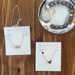 Kendra Scott Necklaces And Kinsley Armelle Bracelet 