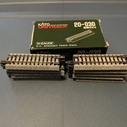 Kato N Scale Unitrack Straight 64mm