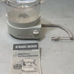 Black & Decker Handy Steamer HS80 Food Vegetable Steamer Rice Cooker Basket Type 3