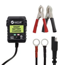 750mA Fully-Automatic Smart Battery Charger 12V Trickle Maintainer