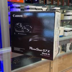 Canon Powershot G7X Mark III (Limited Time Offer)