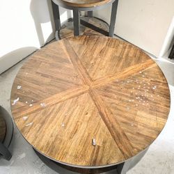 Coffee Table And 2 End Tables