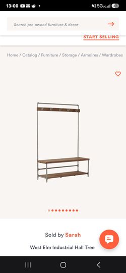 West Elm Industrial Hall Tree