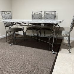 Dining Table  , 4 Chairs