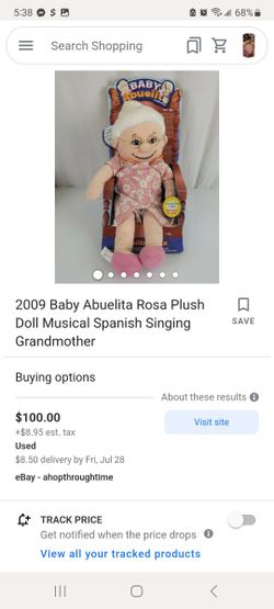 Abuelita rosa best sale doll for sale
