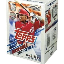 Topps 2021 Series 1 Baseball Blaster Box