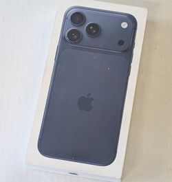 Deep Blue iPhone 17 Pro Max for at&t cricket Lycamobile Boost Mobile H2O Wireless with Warranty from Apple