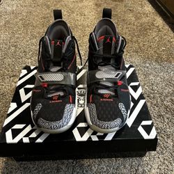 jordan why not zer0.3 PF black cements 