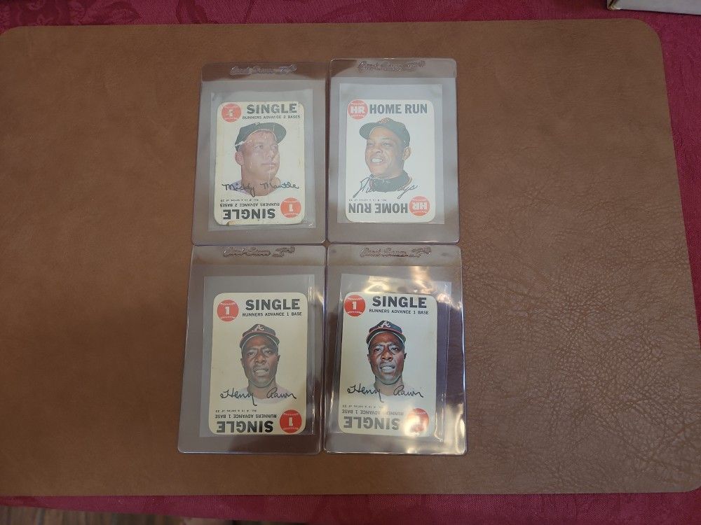 1968 Topps Baseball Game Cards