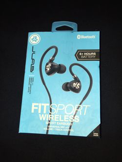 Brand new JLAB FitSPORT Bluetooth Wireless Earbuds/Headphones