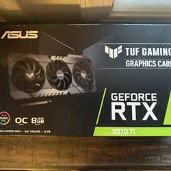 ASUS Tuff Gaming OC 3070ti Graphics Card 