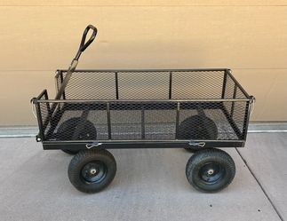 Steel Utility Cart with Removable Sides