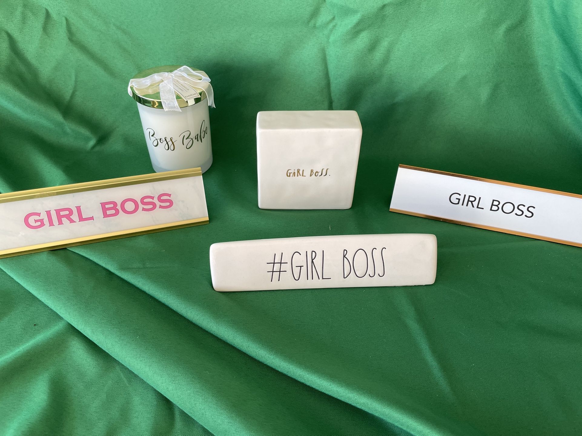 Girl Boss Name Plates 