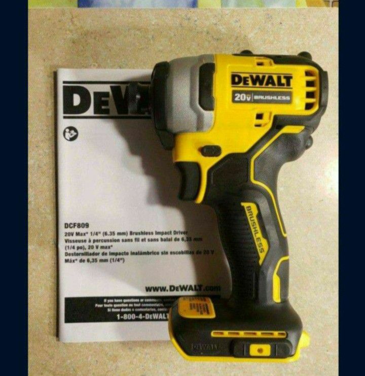 Brand New DeWalt Brushless 1/4" Impact Bare Tool