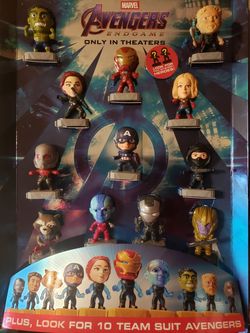 Marvel Endgame Toy display