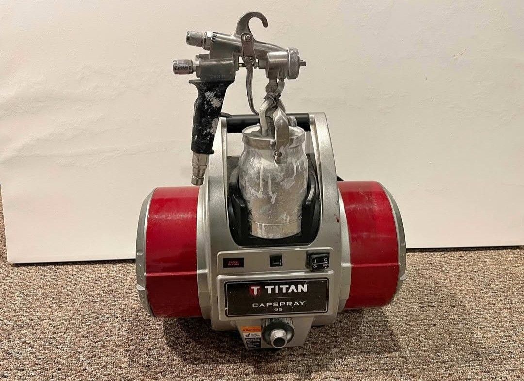 Titan Capspray 95 Hvlp Sprayer W/hose And Whip