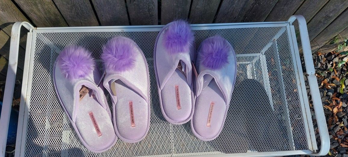 Victoria Secret Slippers Size Lg