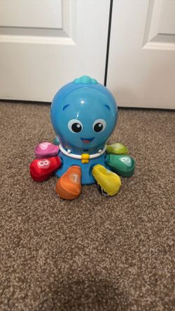 Baby Einstein Go Opus Go 4-in-1 Crawl and Chase Baby Learning Toy: Gross Motor Skills, Shapes and Colors, Numbers, Music