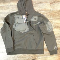 Dark Olive Green Hoodie