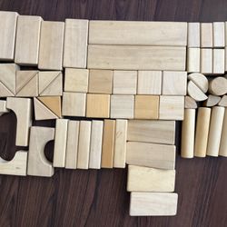 Wooden Blocks 64pcs